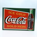 Coke Ice Cold Here Sign