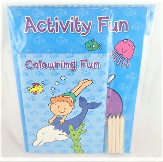 Colour And Activity Fun Under The Sea