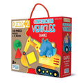 Construction Vehicles. Shapes