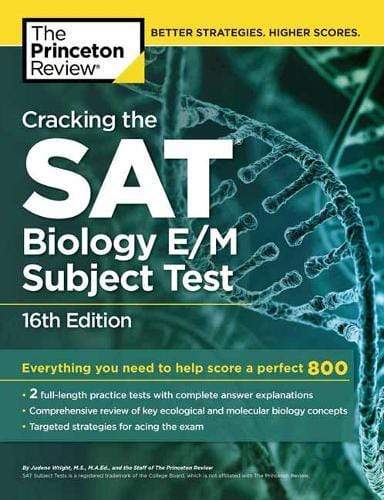 Cracking The Sat Biology E/M Subject Test