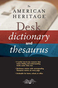 Desk Dictionary And Thesaurus