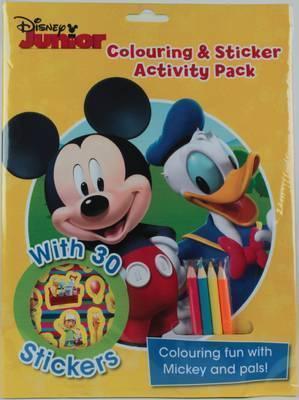 Disney Junior: Colouring And Sticker Activity Pack