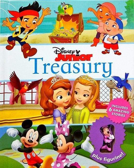 Disney Junior Treasury: Includes 6 Amazing Stories (Hb)