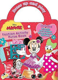 Disney Minnie Fashion Activity Purse Book: Dress Up And Play!