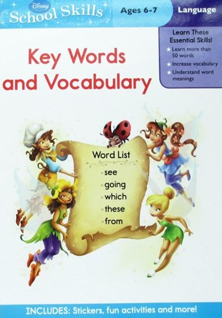 Disney School Skills: Key Words And Vocabulary (Age 6-7)