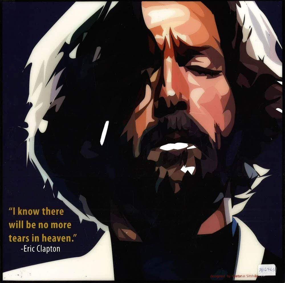 Eric Clapton Pop Art (10'X10')