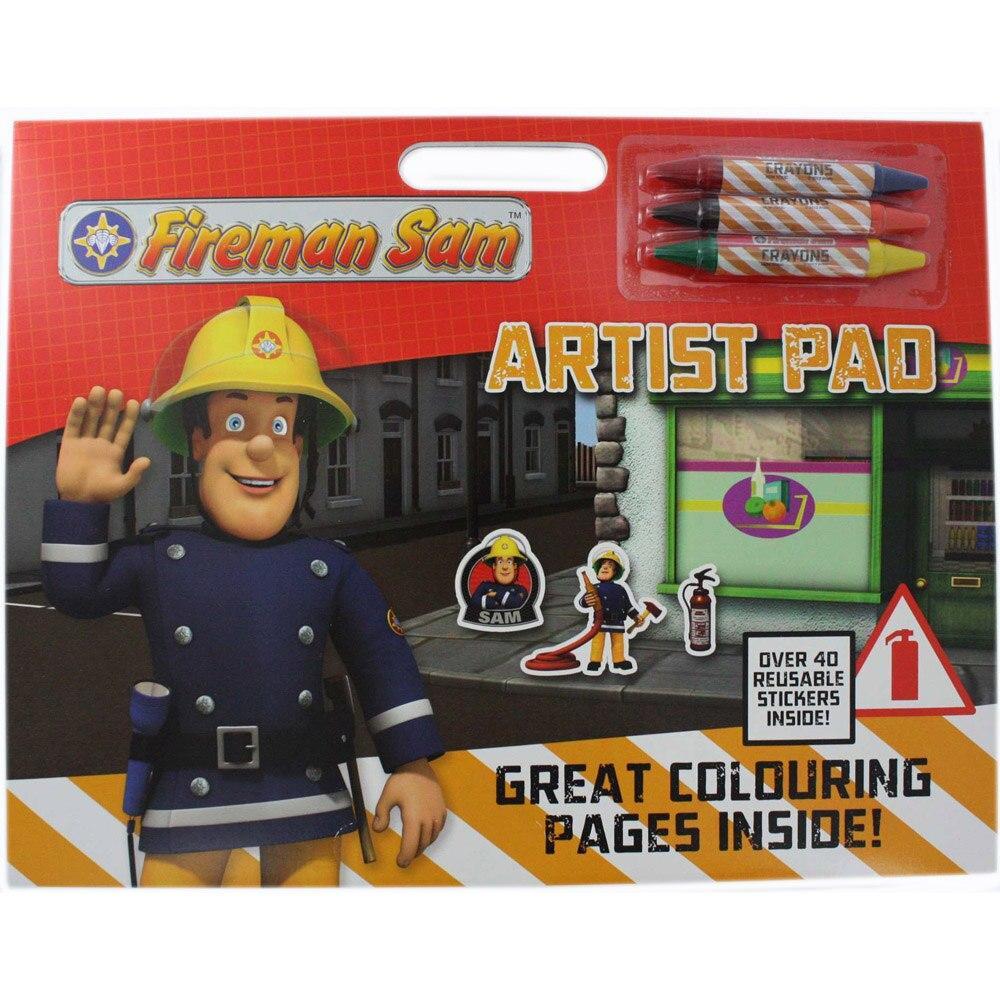 Fireman Artist Pad