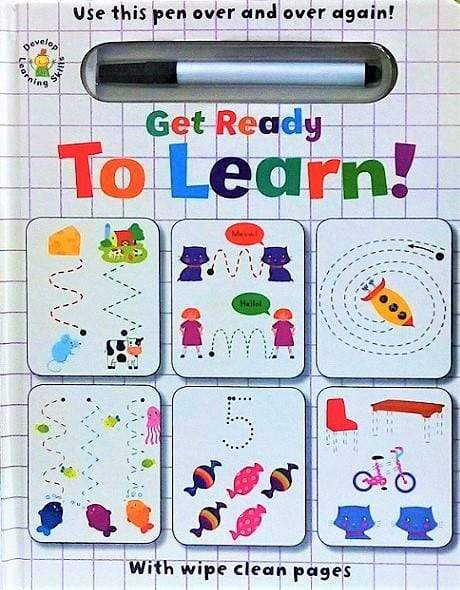 Get Ready To Learn (With Wipe Clean Pages)