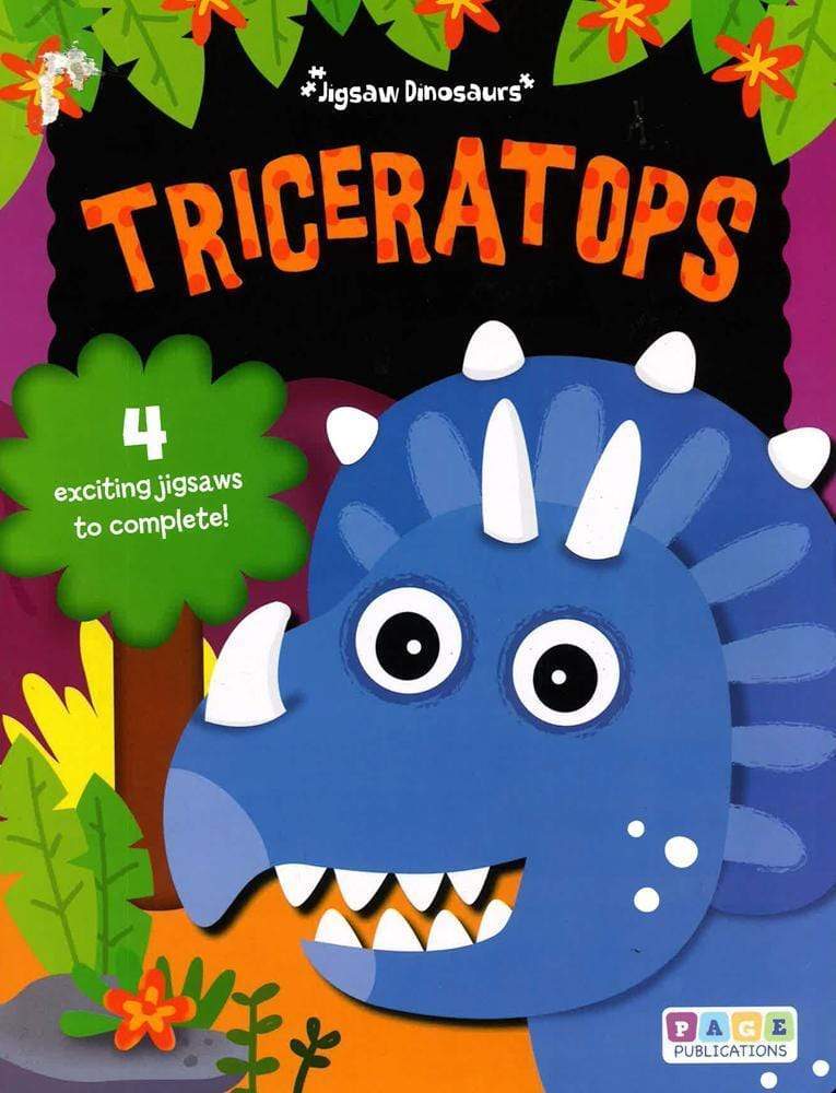 Jigsaw Dinosaurs: Triceratops