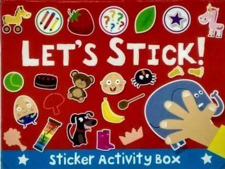 Let's Stick 10 Book Sticker Suitcase