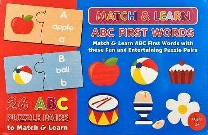 Match & Learn Box - Abc First Words