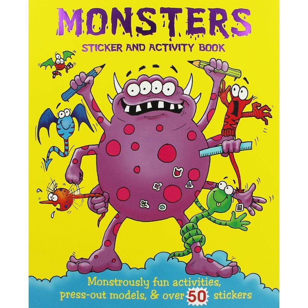Monsters: Sticker And Activity Book