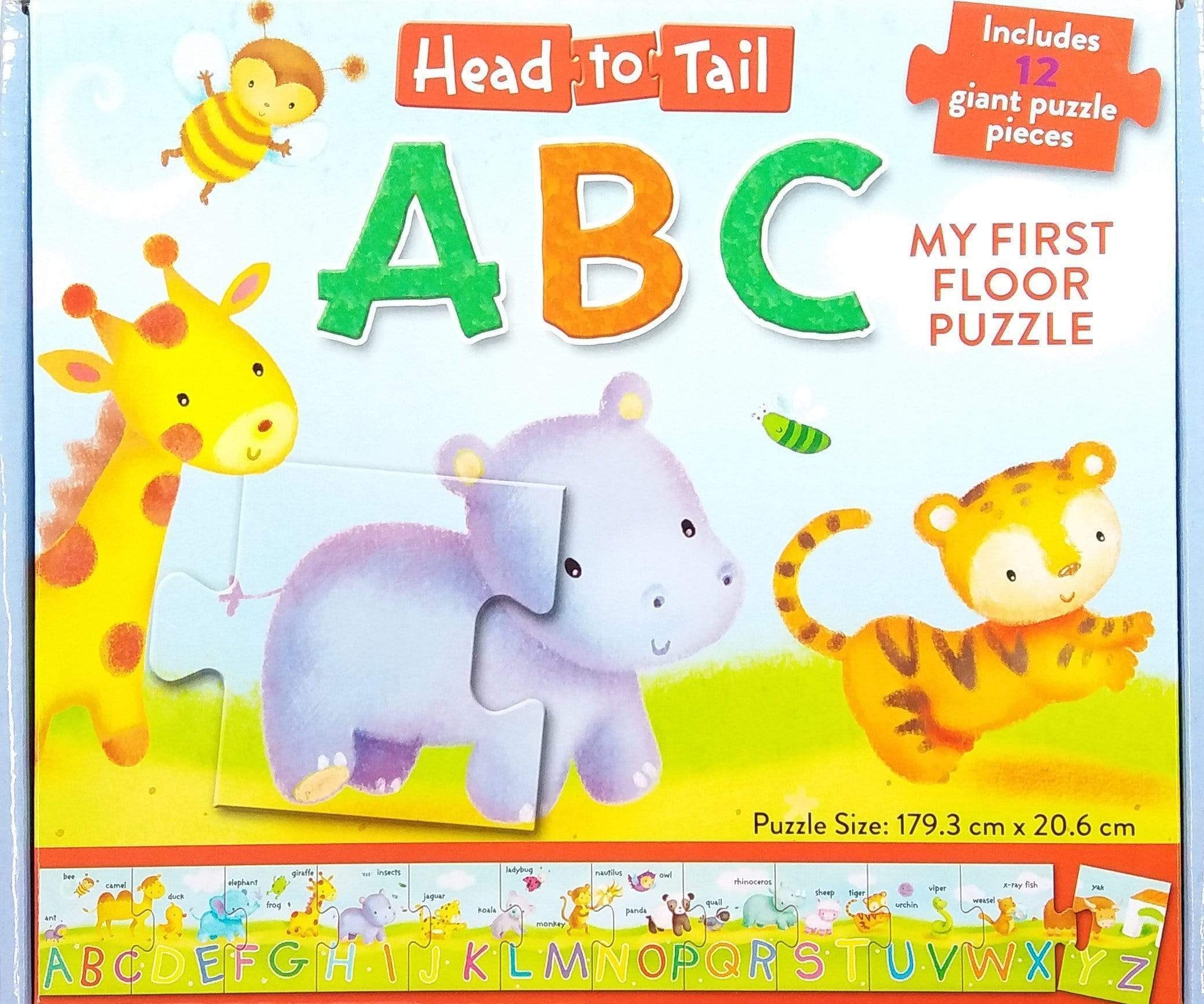 My First Floor Puzzle: Head To Tail Abc