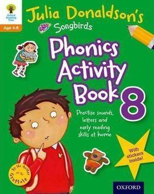 Oxford Reading Tree: Songbirds Phonics Activity Book 8 (Age 4-6)