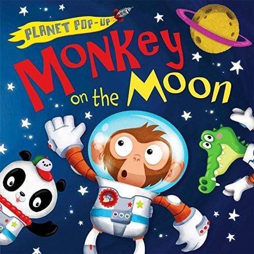Planet Pop-Up: Monkey On The Moon (Hb)