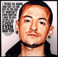 Pop Art: Chester Bennington (Linkin Park): I Tried So Hard Pop Art (10X10)