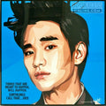 Pop Art: Kim Soo-Hyun (26 Cm X 26 Cm)
