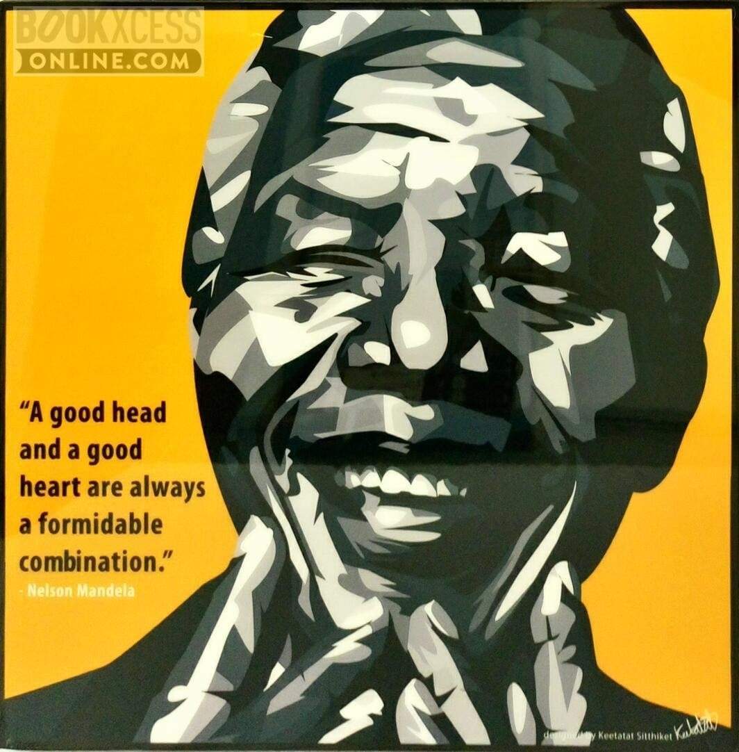 Pop Art: Nelson Mandela (26 Cm X 26 Cm)