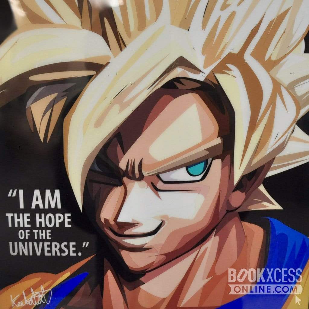 Pop Art: Son Goku - I Am The (26 Cm X 26 Cm)