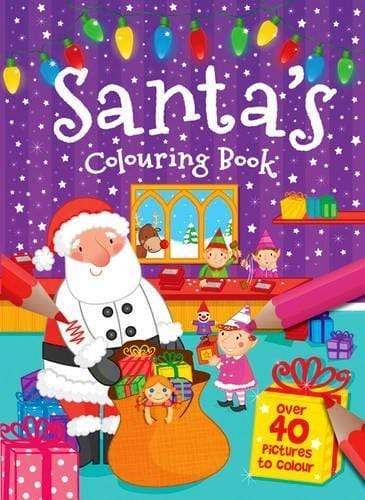 Santa's Colouring Book