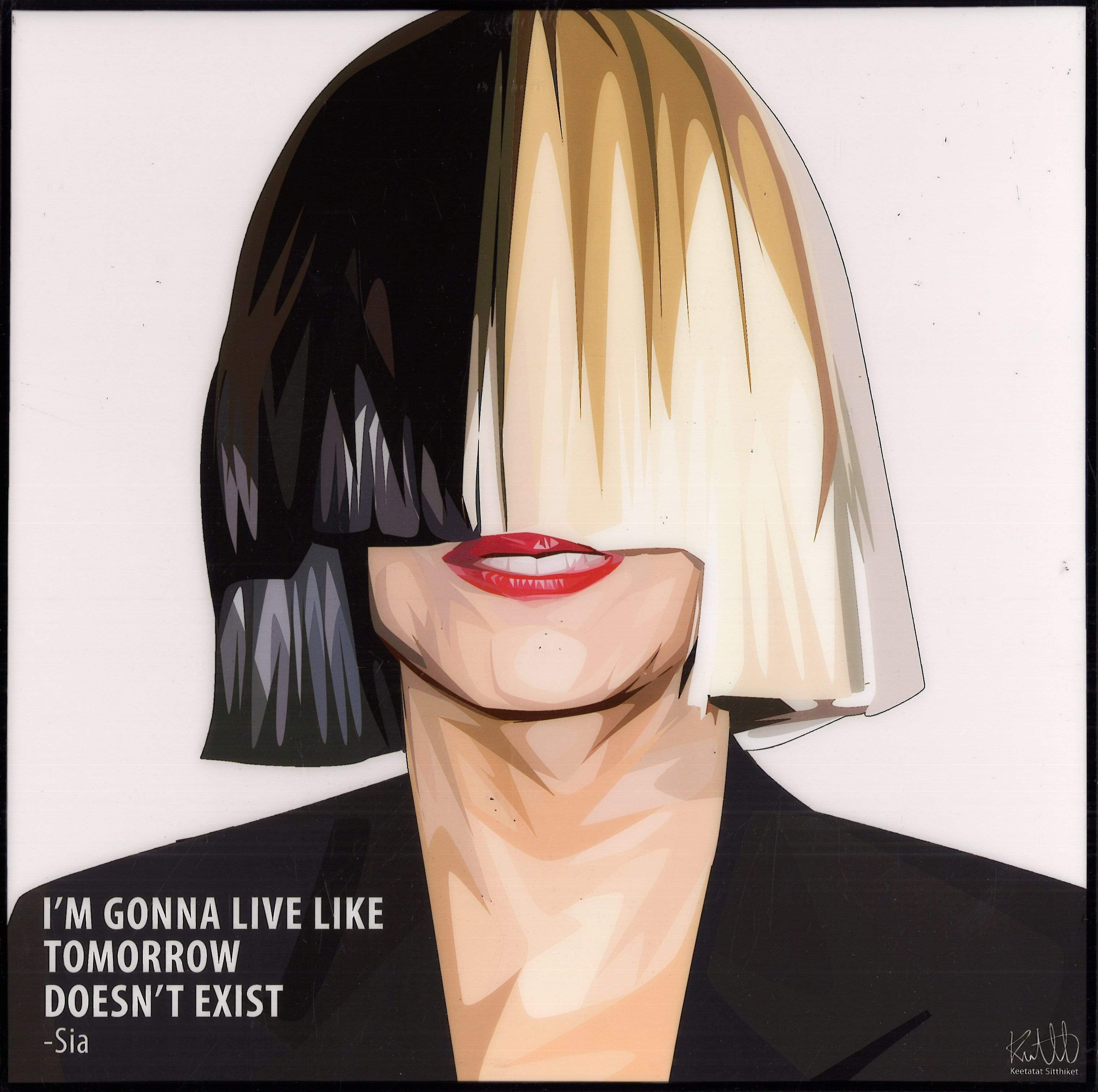 Sia (New Design),(10X10) Pop Art