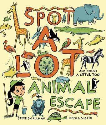 Spot A Lot Animal Escape (Hb)
