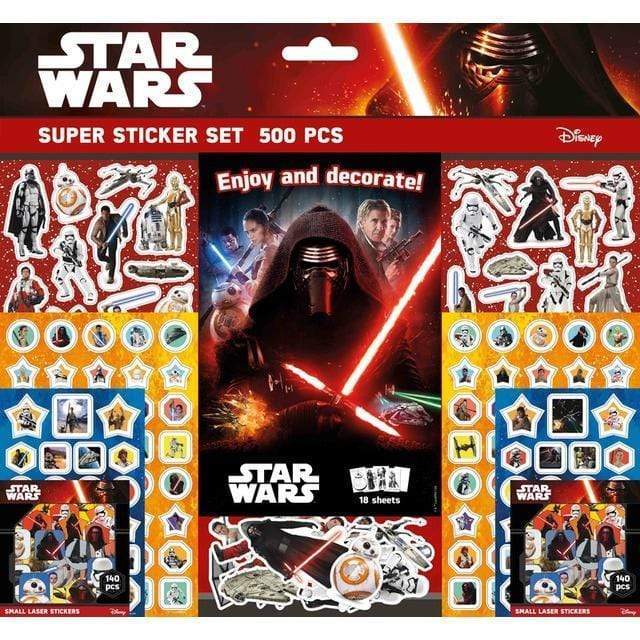Star Wars Super Sticker Set 500 Pcs