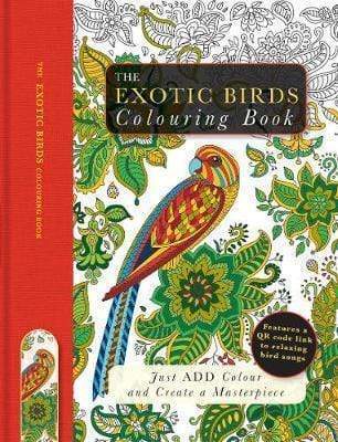 The Exotic Birds Colouring Book