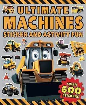 Ultimate Machines Sticker And Activity Fun